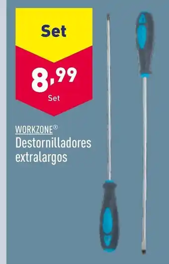 ALDI Destornilladores Extralargos oferta