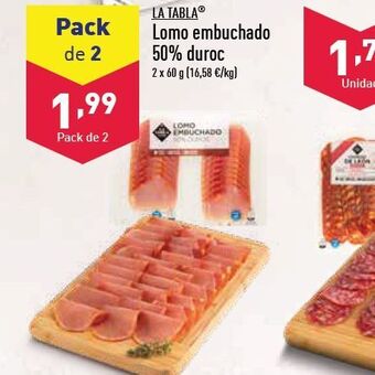 ALDI Lomo embuchado oferta