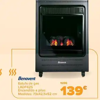 Carrefour Estufa de gas oferta
