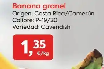 Pròxim Supermercados Bananas oferta