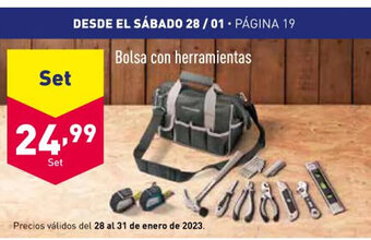 ALDI Bolsa Con Herramientas oferta