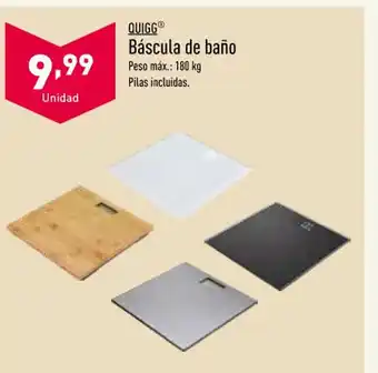 ALDI Quigg Báscula De Baño oferta
