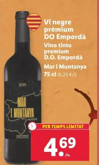 Lidl Vinegre Prèmium DO Empordá oferta