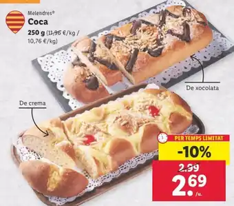 Lidl Melendres Coca 250 g. oferta