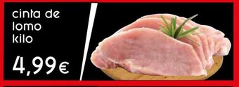 Supermercados Piedra Cinta De Lomo Kilo oferta