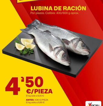 AhorraMas Lubina oferta