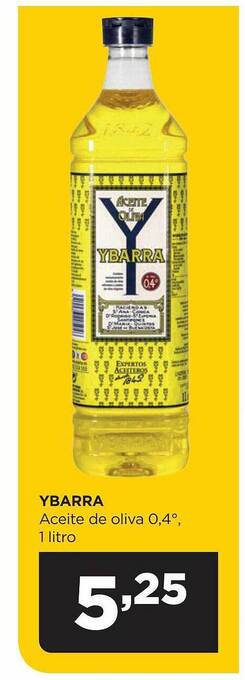 Alimerka Ybarra aceite de oliva 0.4° oferta