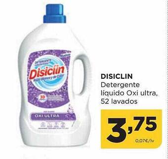 Alimerka Disiclin detergente liquido oxi ultra 52 lavados oferta