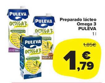 Carrefour Market Preparado lácteo omega 3 puleva oferta