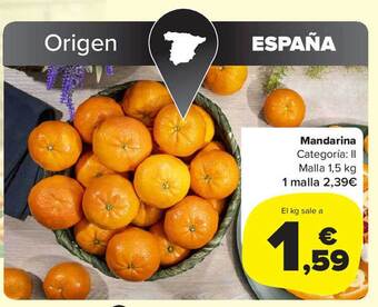 Carrefour Market Mandarina oferta