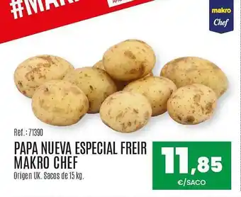 Makro Papa nueva especial freir makro chef oferta