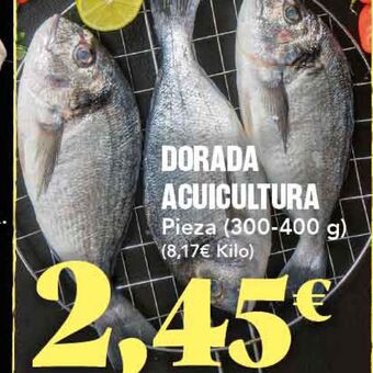 Gadis Dorada acuicultura oferta