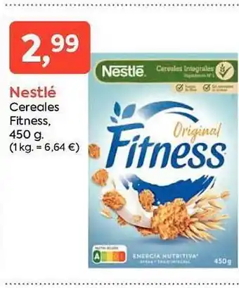 Suma Supermercados Nestlé cereales fitness oferta