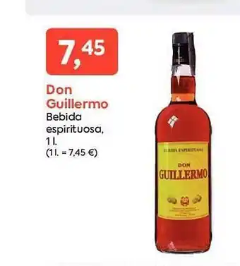 Suma Supermercados Don guillermo bebida espirituosa oferta