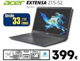 Ecomputer Acer extensa 215-52 oferta