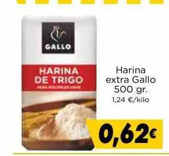 Supermercados Piedra Harina extra gallo oferta