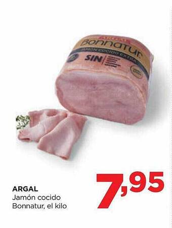 Alimerka Argal jamón cocido bonnatur oferta