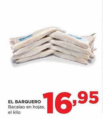 Alimerka El barquero bacalao en hojas oferta