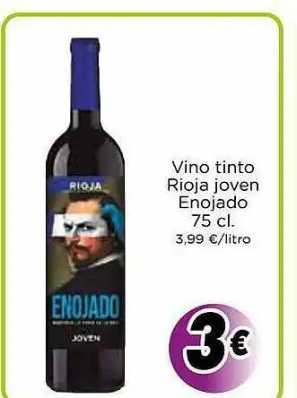 Proxi Vino tinto rioja joven enojado oferta