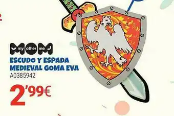 Juguettos Escudo y espada medieval goma eva oferta