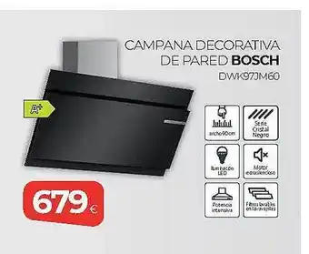 Tien 21 Campana decorativa de pared bosch oferta