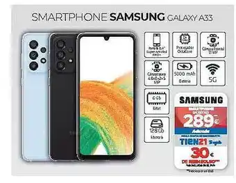 Tien 21 Smartphone samsung galaxy a33 oferta