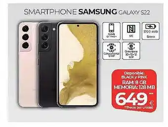 Tien 21 Smartphone samsung galaxy s22 oferta