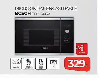 Tien 21 Microondas encastrable bosch oferta