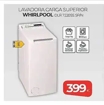 Tien 21 Lavadora carga superior whirlpool oferta