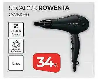 Tien 21 Secador rowenta oferta