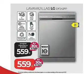 Tien 21 Lavavajillas lg oferta
