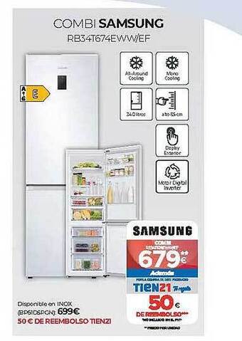 Tien 21 Combi samsung oferta