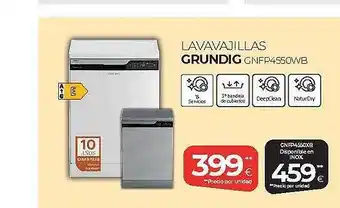 Tien 21 Lavavajillas grundig oferta