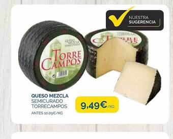 Cash Ecofamilia Queso mezcla semicurado torrecampos oferta