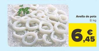 Carrefour Anella de pota el kg oferta