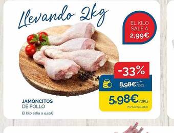 Cash Ecofamilia Jamoncitos de pollo oferta