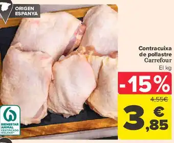 Carrefour Contracuixa de pollastre carrefour el kg oferta