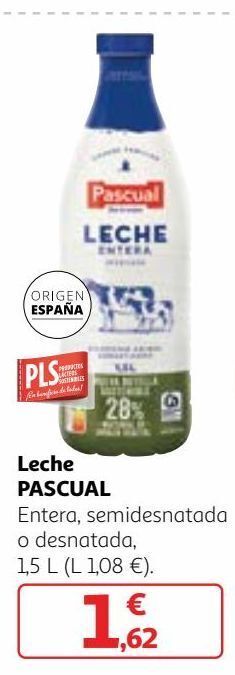 Alcampo Leche pascual oferta