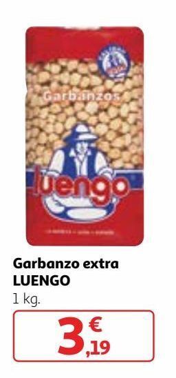 Alcampo Garbanzos luengo oferta