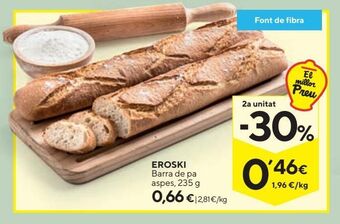 Caprabo Pan de barra oferta