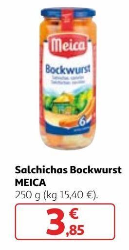 Alcampo Salchichas oferta