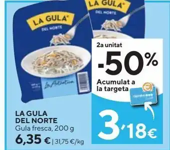Caprabo Angulas en aceite la gula del norte oferta