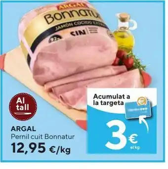 Caprabo Jamón cocido extra argal oferta
