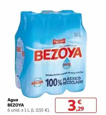 Alcampo Agua bezoya oferta