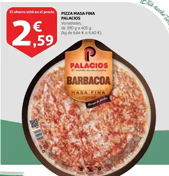 Alcampo Pizza palacios oferta