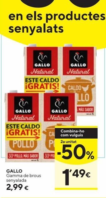 Caprabo Caldo gallo oferta