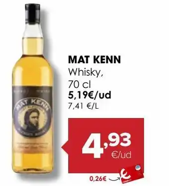 Autoservicios Familia Whisky mat kenn oferta