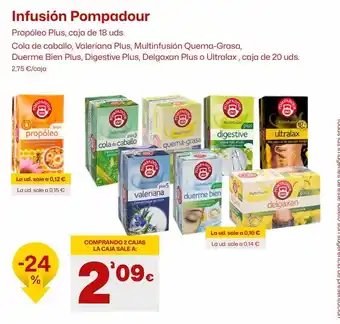 AhorraMas Infusiones pompadour oferta