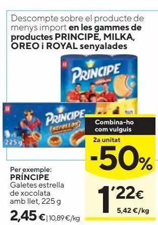 Caprabo Galletas príncipe oferta