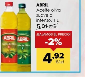 Autoservicios Familia Aceite de oliva abril oferta